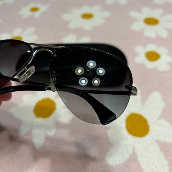 Ray-Ban RB3449 Sunglasses with Silver Frame - Picture 3 of 12